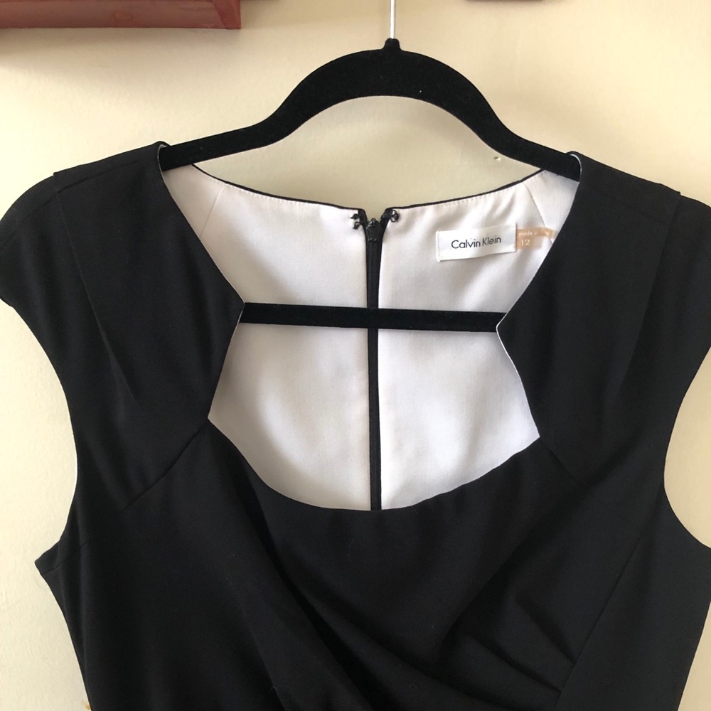 Black Calvin Klein dress